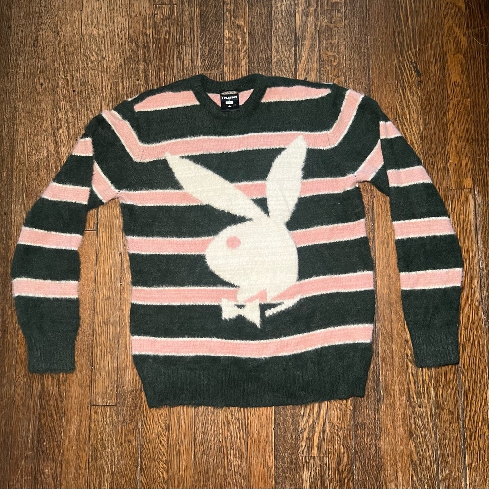 Dollskill X Playboy Faux Mohair Sweater